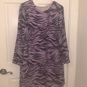 Zebra Print Dress